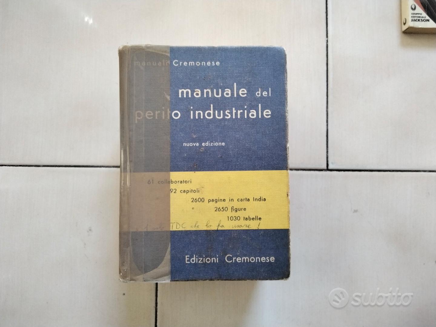 Manuale cremonese di ELETTRONICA – Nuova edizione – Zanichelli Dizionari Più