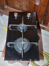 fornello a gas 2 fuochi. piano cottura a gas