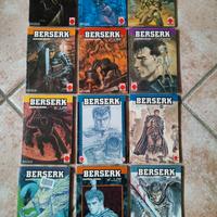 Lotto manga Berserk prima edizione Planet Manga