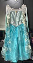 Vestito carnevale Disney. Elsa Frozen.