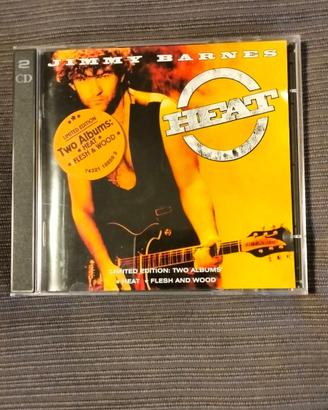 Doppio CD Jimmy Barnes - Heat/Flesh & wood