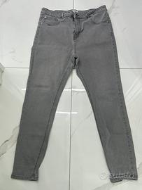 Jeans pantalone grigio primark 50