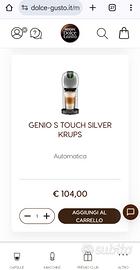 NESCAFÈ DOLCE GUSTO - MACCHINA CAFFÈ GENIO S TOUCH