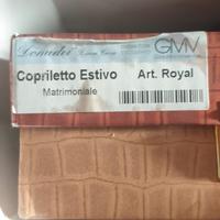 Copriletto Matrimoniale estivo GMV Art. Royal