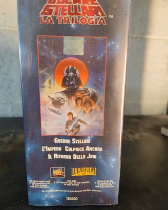 Trilogia Guerre Stellari originale VHS
