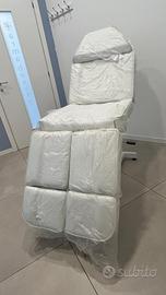 Lettino idraulico proffess. estetica con braccioli