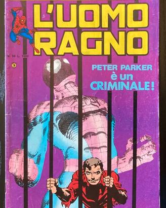 Uomo ragno 58 seconda serie Corno editore