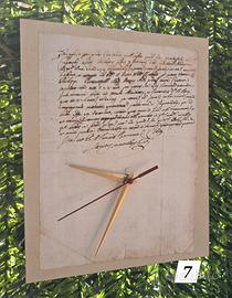 orologi da muro, artigianali