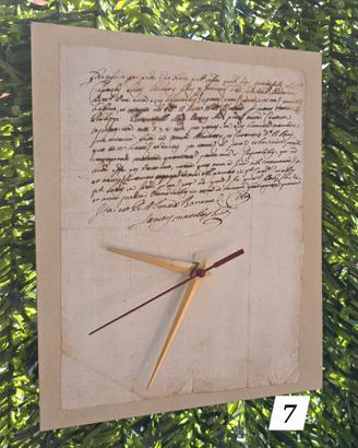 orologi da muro, artigianali