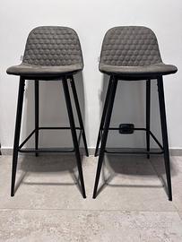 Sgabelli tomasucci modello gale grey grigio