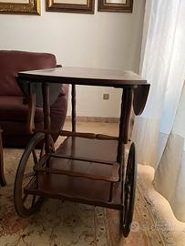 Carrello portavivande vintage