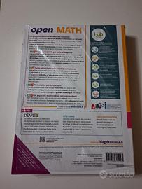 libro di matematica open MATH