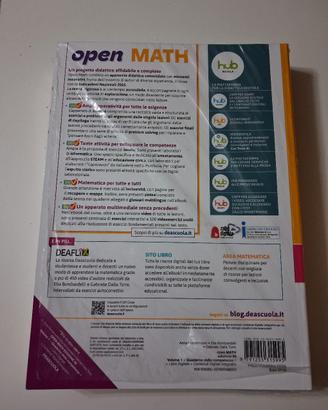 libro di matematica open MATH