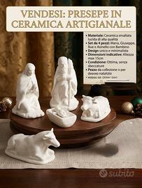 Presepe in ceramica