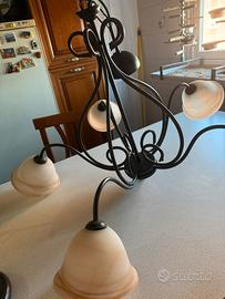 Lampadario e 2 bajour