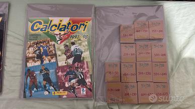 Album vuoto Set Completo Panini 1997 1998