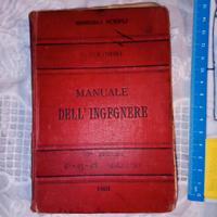 libro del  1901 MANUALE DELL'INGEGNERE