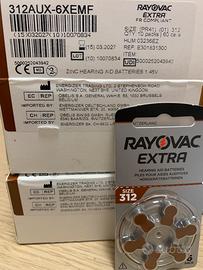 Batterie apparecchi acustici