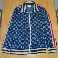 Tuta GG giacca e pantaloni completo monogramma blu