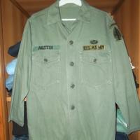 Us Army Special Forces Utility Shirt Vietnan Era