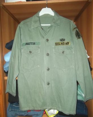 Us Army Special Forces Utility Shirt Vietnan Era