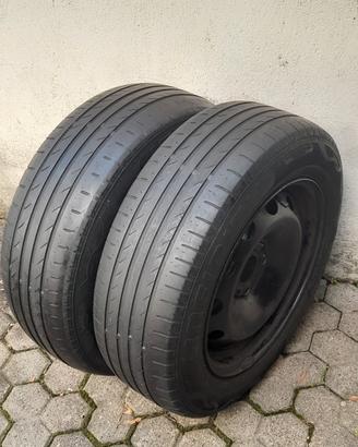 Cerchi in acciaio da 15 pollici originali Fiat 