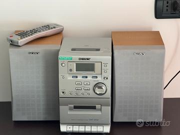 Sistema musica vintage per cd e cassette della Son