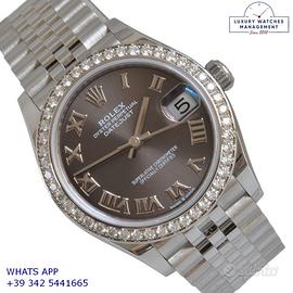 ROLEX Datejust 278384RBR Factory dark grey FullSet