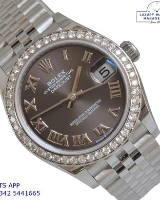 ROLEX Datejust 278384RBR Factory dark grey FullSet