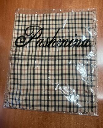 Sciarpe quadri elegante pashmina di viscosa