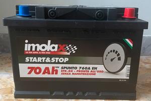Batteria imolax 70Ah start & stop - NUOVA -