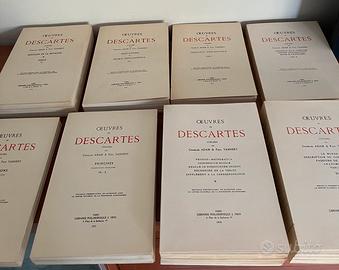 Descartes, Œuvres, Adam & Tannery, Vrin - Francese
