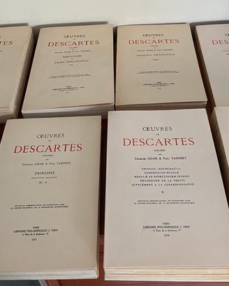 Descartes, Œuvres, Adam & Tannery, Vrin - Francese