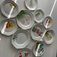 Piatti ottagonali Ceramica d’Este