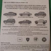 Alfa 4 Giulia gta e veloce, LM 002, Renagade,500x,