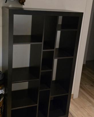 libreria ikea 149x89x40 wenge (marrone nero)