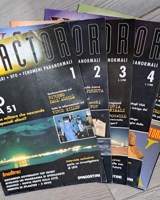 Rivista XFactor della DeAgostini (primi 5 numeri)