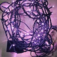 Led natale addobbo albero rosa Viola
