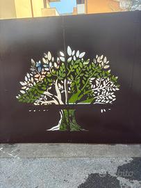 Recinzione pantografata su misura