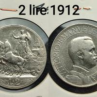 2 lire 1912 Regno