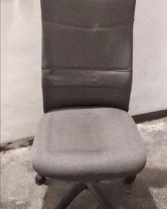 sedia da ufficio in tessuto