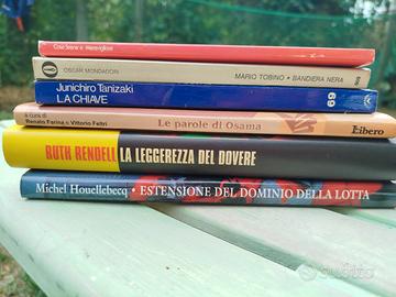 6 libri in lotto 
