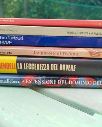 6 libri in lotto 