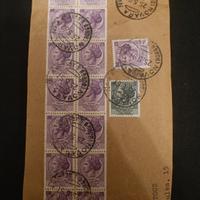 Francobolli Italia Siracusana 25 lire 5 lire