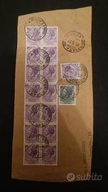 Francobolli Italia Siracusana 25 lire 5 lire