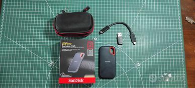 SSD SanDisk 2TB 1050mb/s + cover