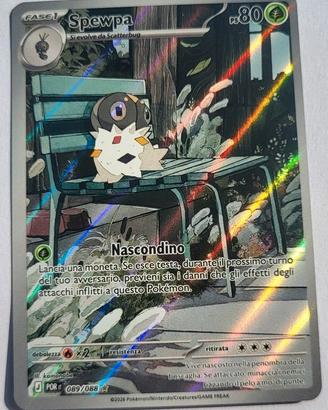 Spewpa 089/088 Illustration Rare Equilibrio Perf