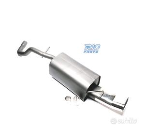 SILENZIATORE DI SCARICO PER AUDI A3 8L 09 1996- DT