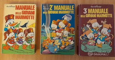 3 Manuali delle Giovani Marmotte 1971/78