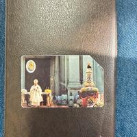 Scheda telefonica papa